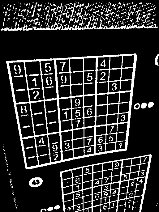 Thresholded sudoku
