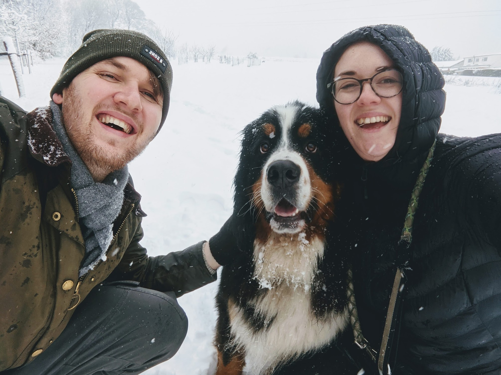 Toby, Fliss and I